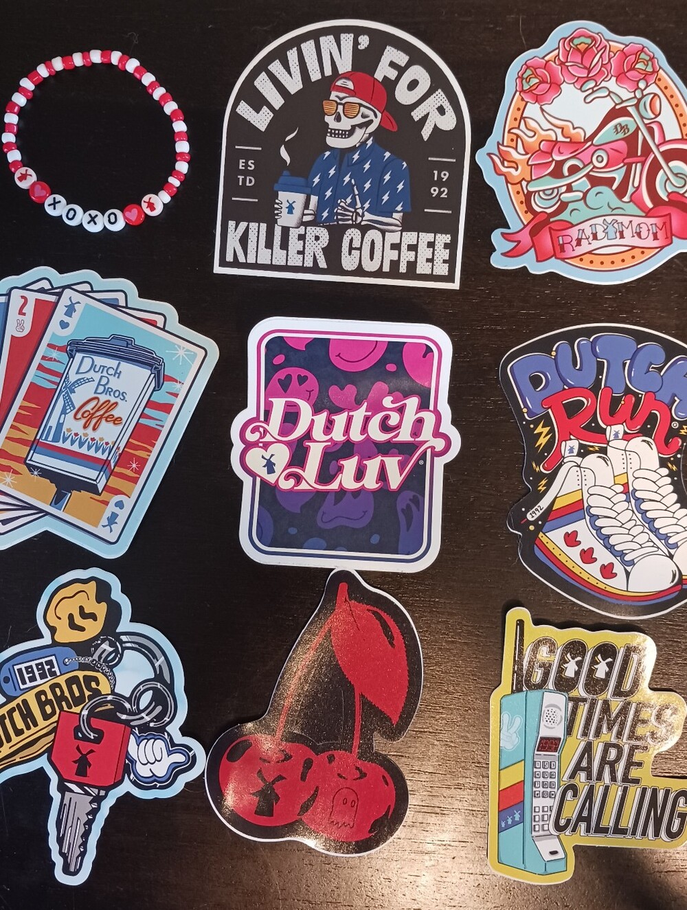 Dutch Bros Sticker And Merch Bundle